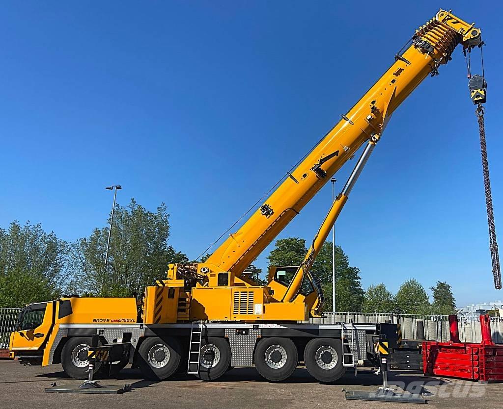 Grove GMK 5150 XL Bokštiniai kranai