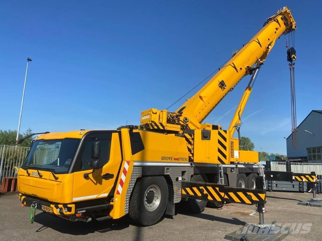 Grove GMK 5150 XL Bokštiniai kranai
