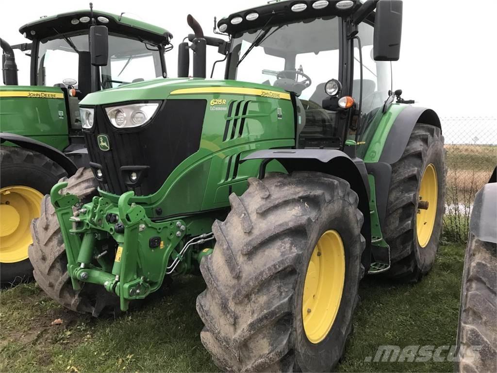 John Deere 6215R Traktoriai