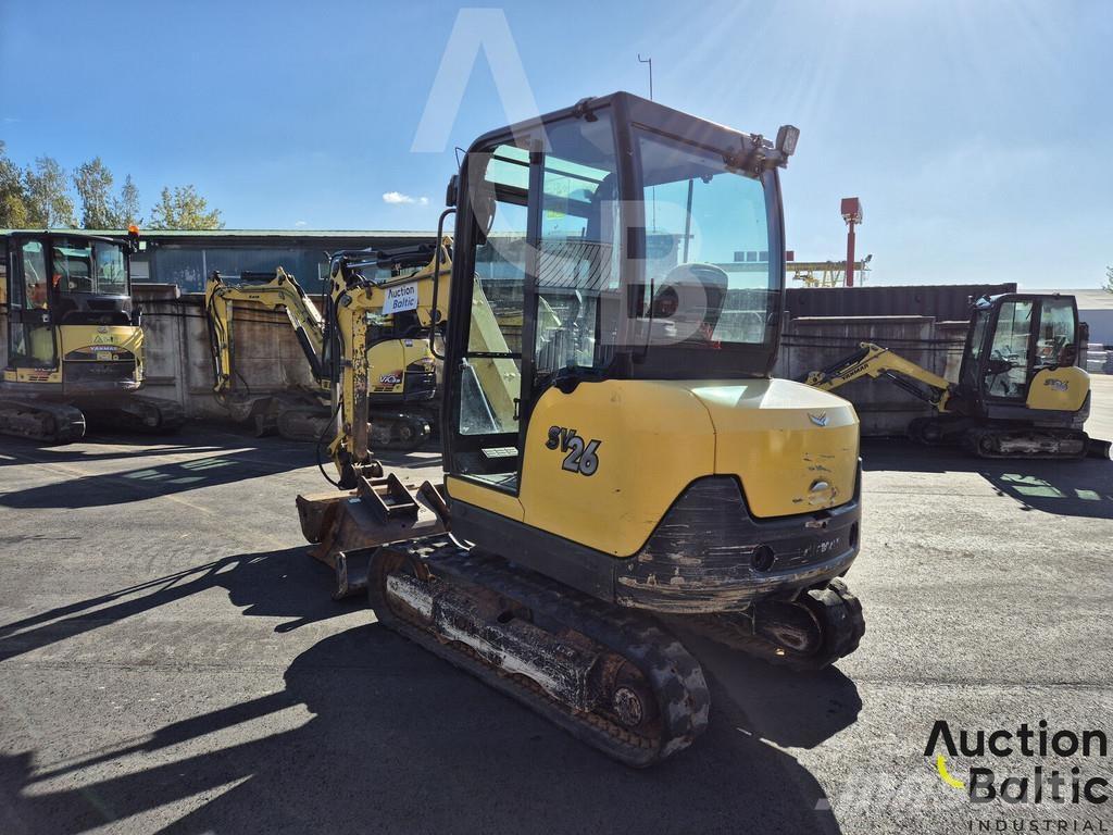 Yanmar SV 26 Mini ekskavatoriai < 7 t
