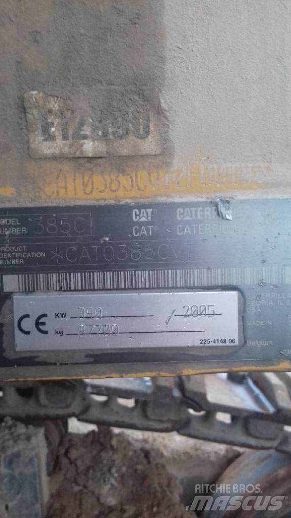 CAT 385 C FS Vikšriniai ekskavatoriai