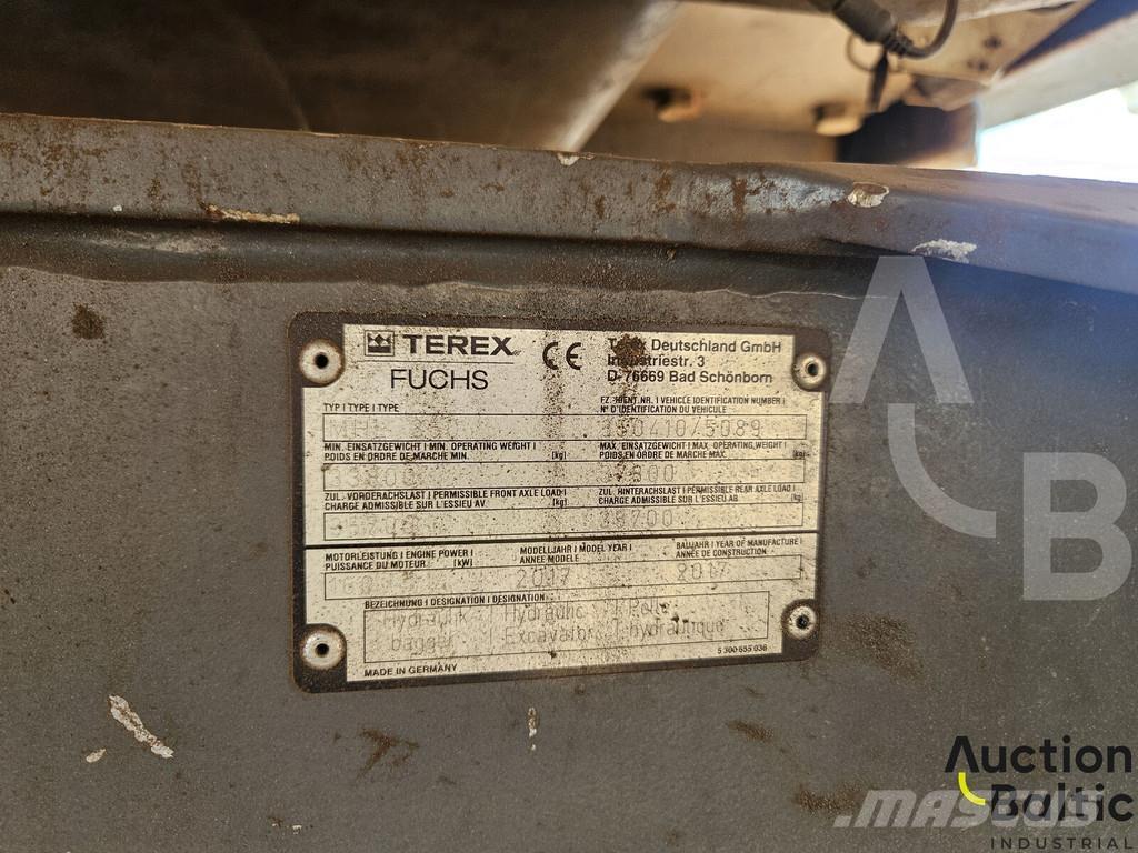 Fuchs MHL 350 Ratiniai ekskavatoriai