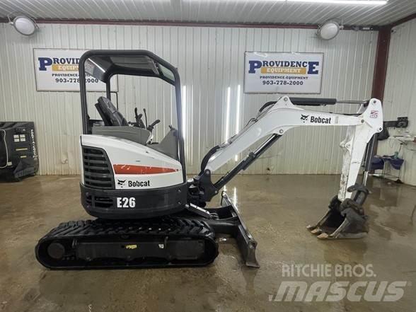 Bobcat E26 Mini ekskavatoriai < 7 t