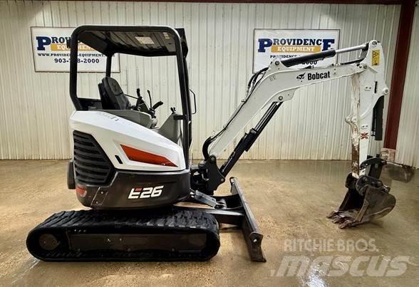Bobcat E26 Mini ekskavatoriai < 7 t