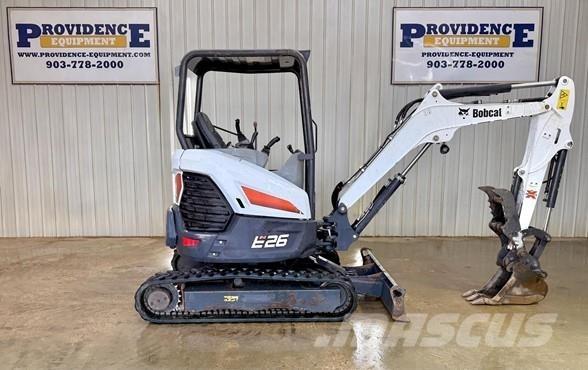 Bobcat E26 Mini ekskavatoriai < 7 t