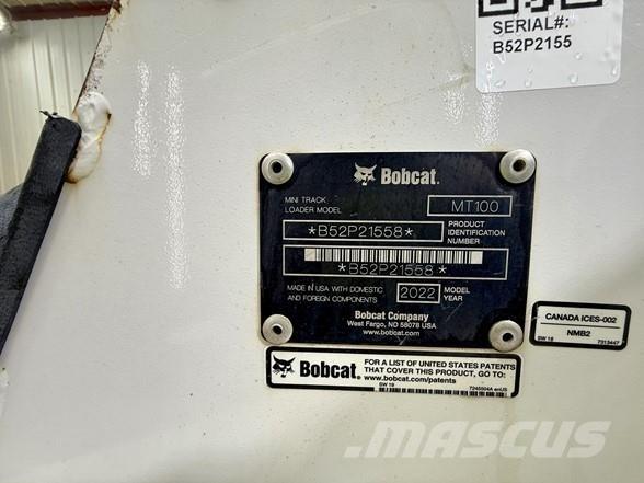 Bobcat MT100 Statyba - Kita