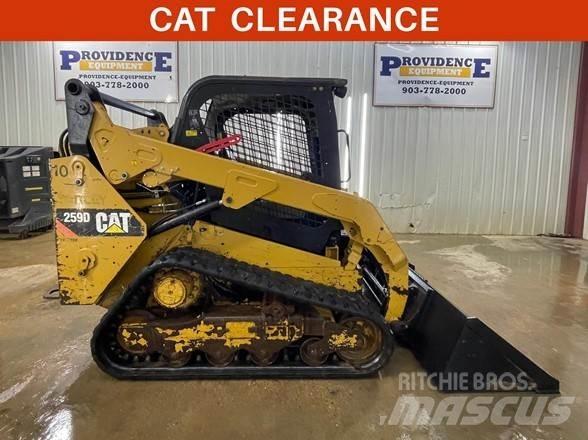CAT 259D Krautuvai su šoniniu pasukimu