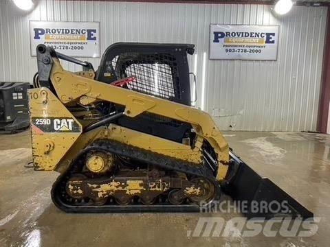 CAT 259D Krautuvai su šoniniu pasukimu