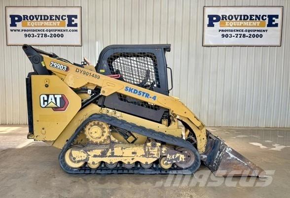 CAT 299D3 Krautuvai su šoniniu pasukimu