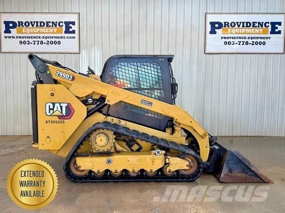CAT 299D3 Krautuvai su šoniniu pasukimu