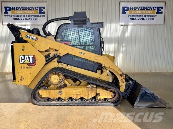 CAT 299D3 XE Krautuvai su šoniniu pasukimu