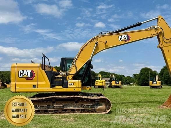 CAT 323 Vikšriniai ekskavatoriai