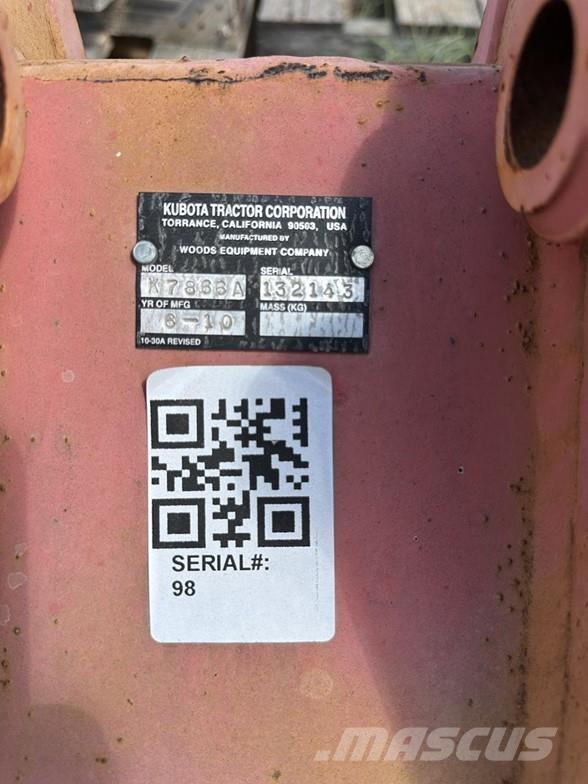 Kubota K7866A Statyba - Kita