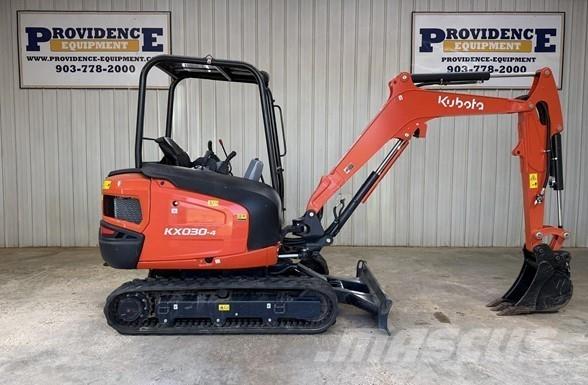 Kubota KX030-4 Mini ekskavatoriai < 7 t