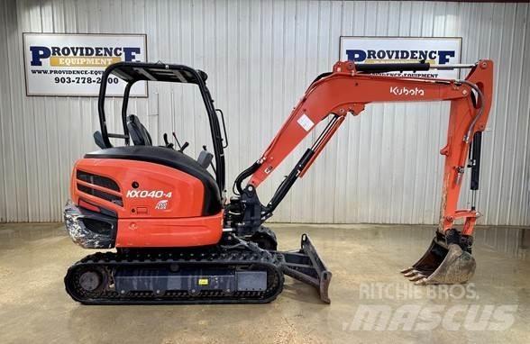 Kubota KX040-4 Mini ekskavatoriai < 7 t