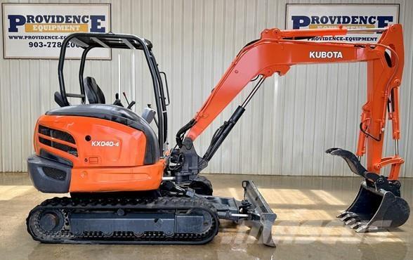Kubota KX040-4 Mini ekskavatoriai < 7 t