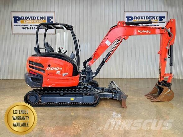 Kubota KX040-4 Mini ekskavatoriai < 7 t