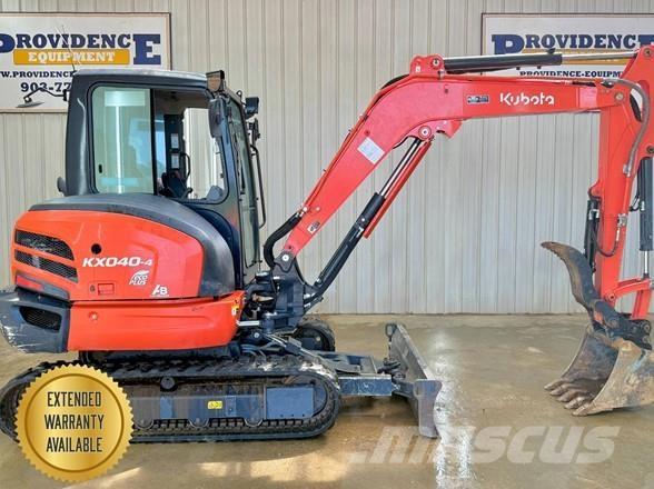 Kubota KX040-4 Mini ekskavatoriai < 7 t