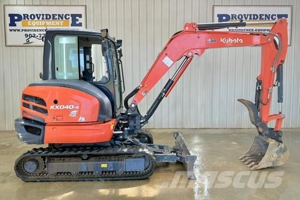 Kubota KX040-4 Mini ekskavatoriai < 7 t
