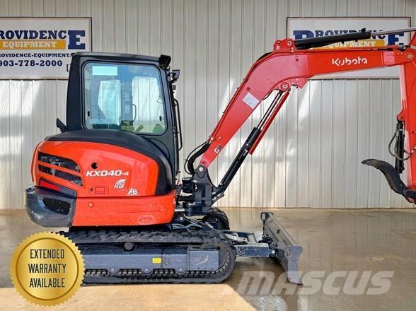 Kubota KX040-4 Mini ekskavatoriai < 7 t