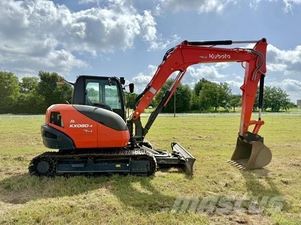 Kubota KX080-4 Vikšriniai ekskavatoriai