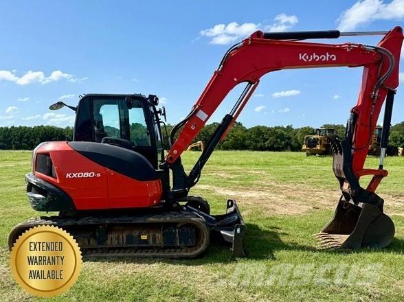 Kubota KX080-5 Vikšriniai ekskavatoriai