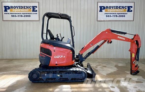 Kubota U27-4 Mini ekskavatoriai < 7 t