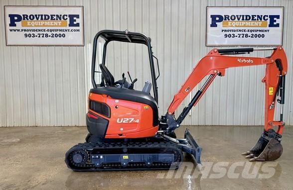 Kubota U27-4 Mini ekskavatoriai < 7 t