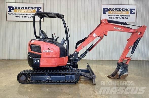 Kubota U35-4 Mini ekskavatoriai < 7 t
