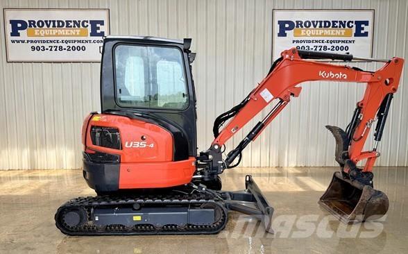 Kubota U35-4 Mini ekskavatoriai < 7 t