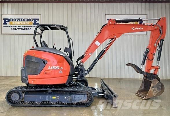 Kubota U55-4 Mini ekskavatoriai < 7 t
