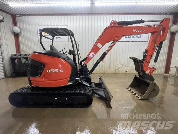 Kubota U55-5 Mini ekskavatoriai < 7 t