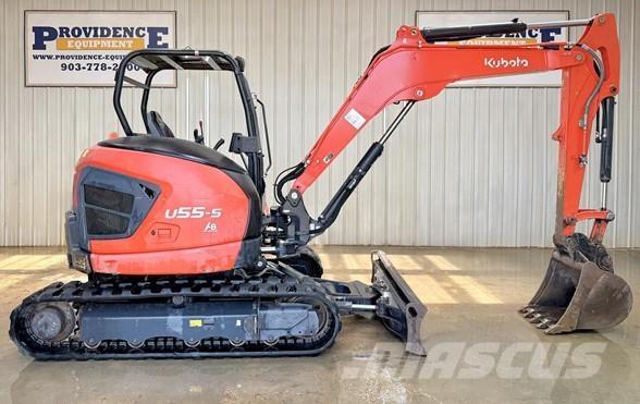 Kubota U55-5 Mini ekskavatoriai < 7 t