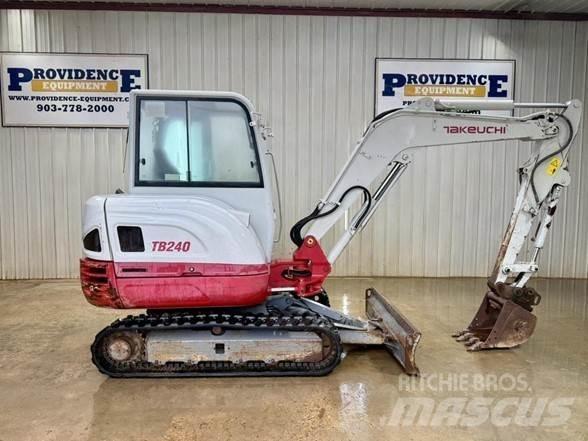 Takeuchi TB240 Mini ekskavatoriai < 7 t