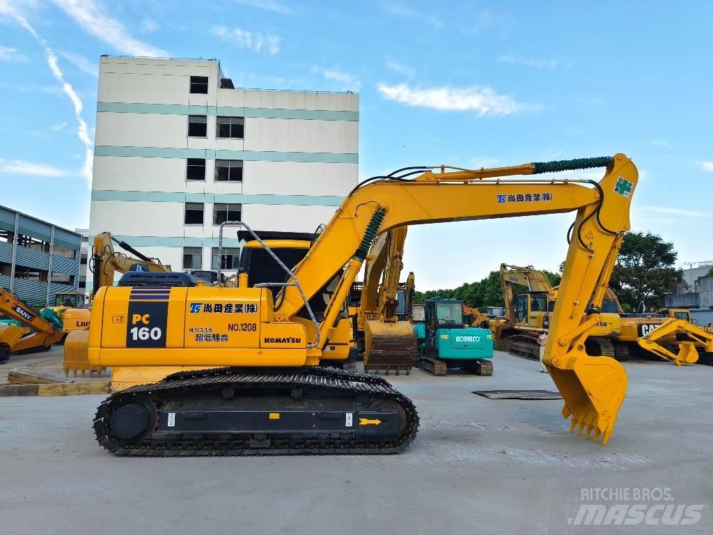 Komatsu PC 160-7 Vikšriniai ekskavatoriai