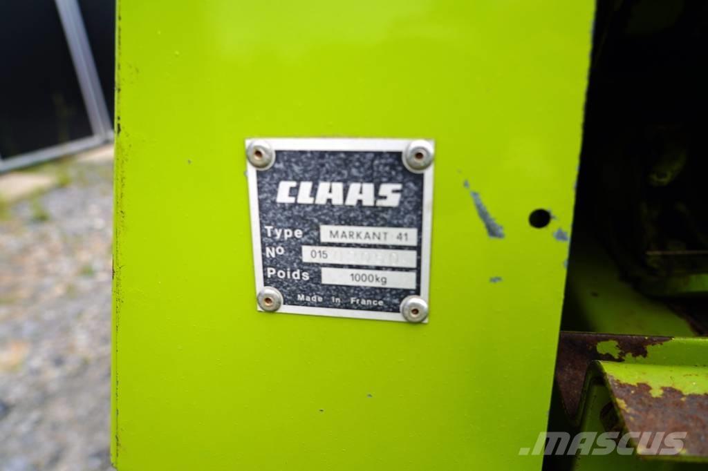 CLAAS Markant 41 Stačiakampių ryšulių presai