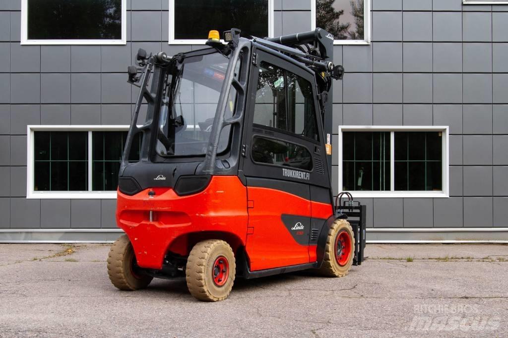 Linde E50HL-01 Elektriniai šakiniai krautuvai