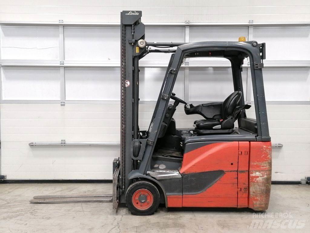Linde E16H-02 Elektriniai šakiniai krautuvai