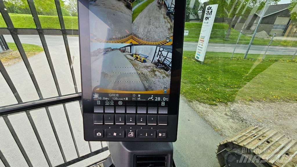 CASE CX250E Atliekų / pramoniniai krautuvai