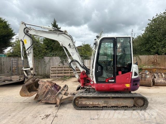 Takeuchi TB 260 Mini ekskavatoriai < 7 t