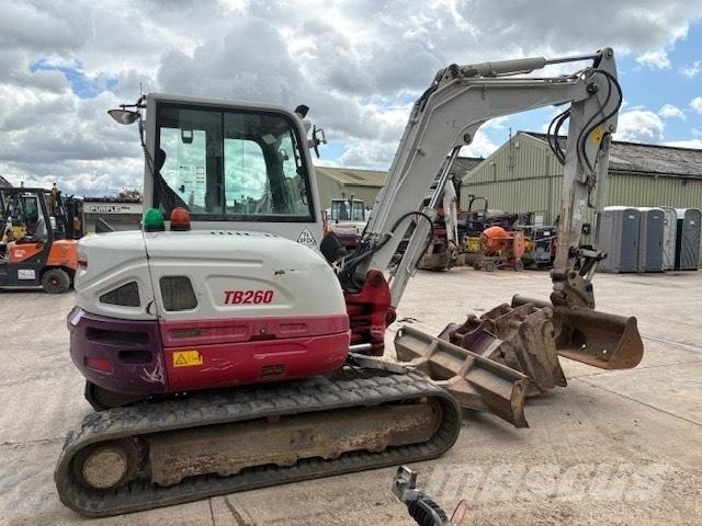 Takeuchi TB 260 Mini ekskavatoriai < 7 t