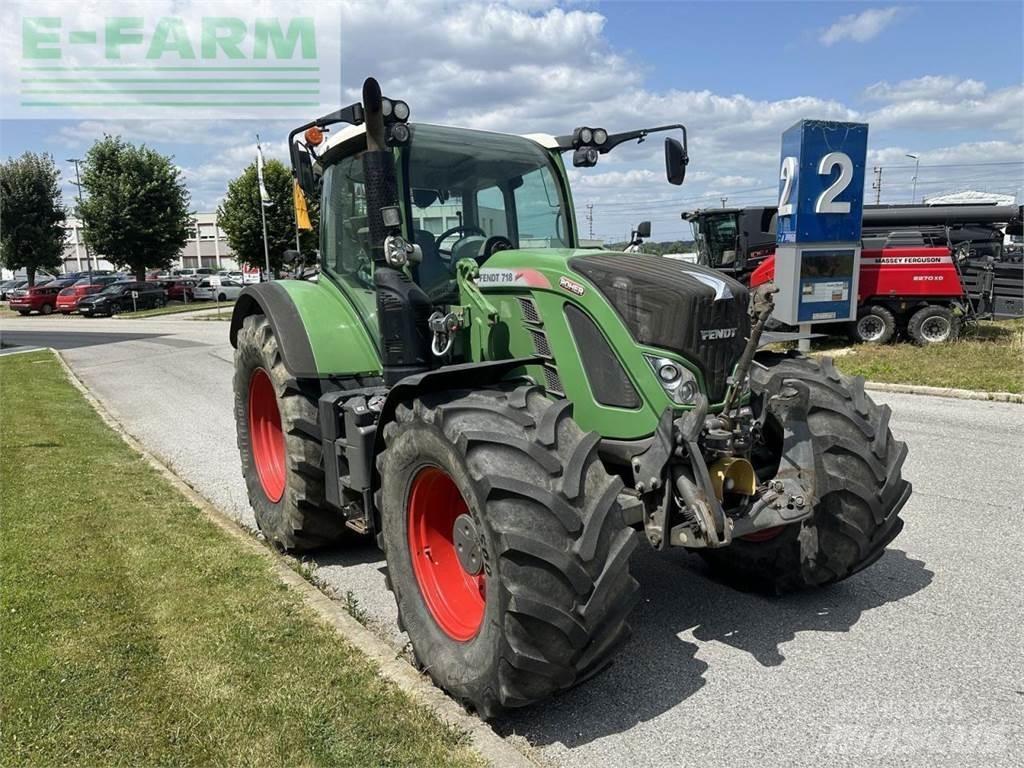 Fendt 718 vario Traktoriai