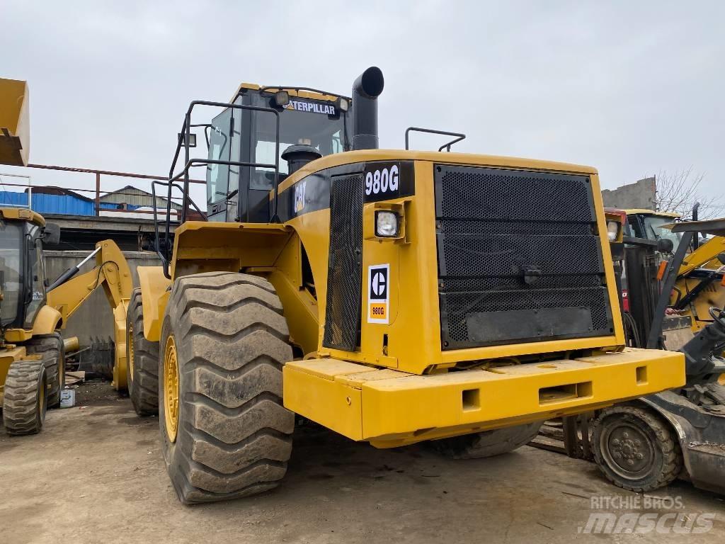 CAT 980 G Naudoti ratiniai krautuvai