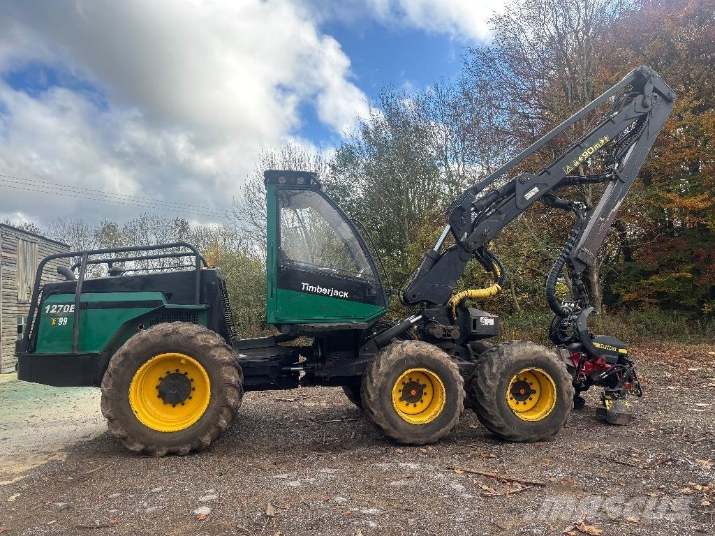 Timberjack 1270b Miško technika (Harvesteriai)