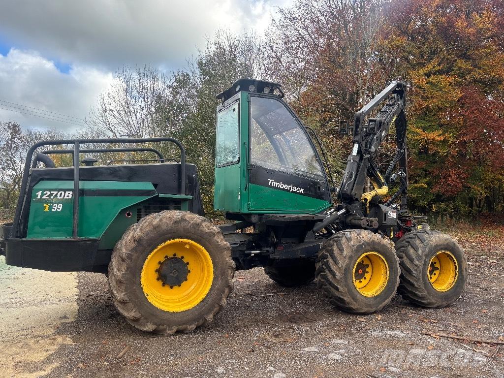 Timberjack 1270b Miško technika (Harvesteriai)