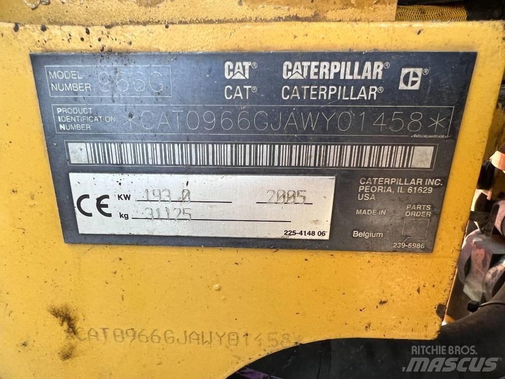 CAT 966 G II Naudoti ratiniai krautuvai