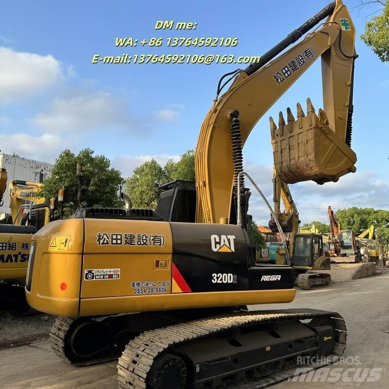 CAT 320 D Vikšriniai ekskavatoriai