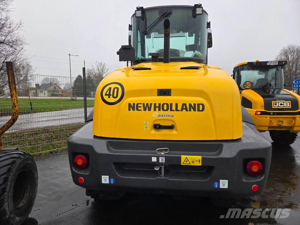 New Holland W100D Naudoti ratiniai krautuvai