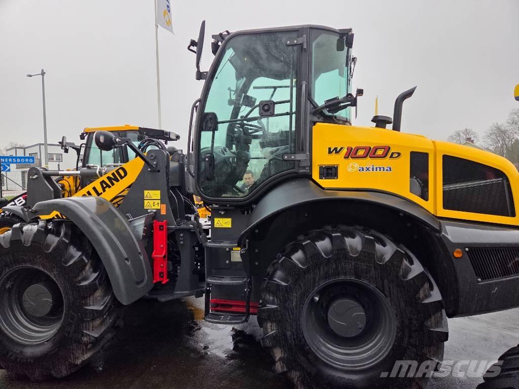 New Holland W100D Naudoti ratiniai krautuvai