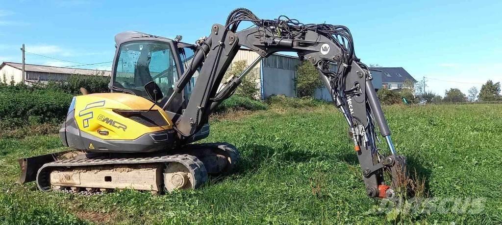 Mecalac 8 MCR Vikšriniai ekskavatoriai